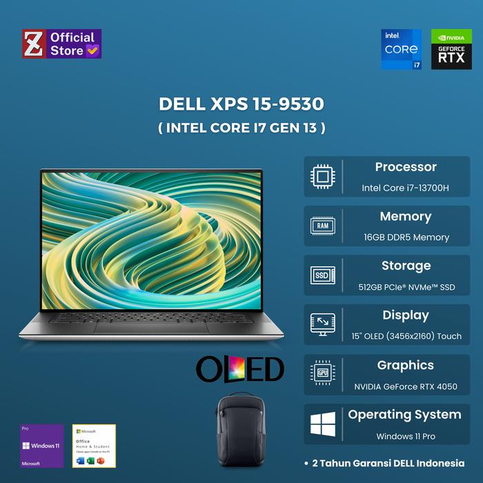 an Promo DELL XPS 15 9530 Intel i7-13700h 16GB/512GB SSD 15