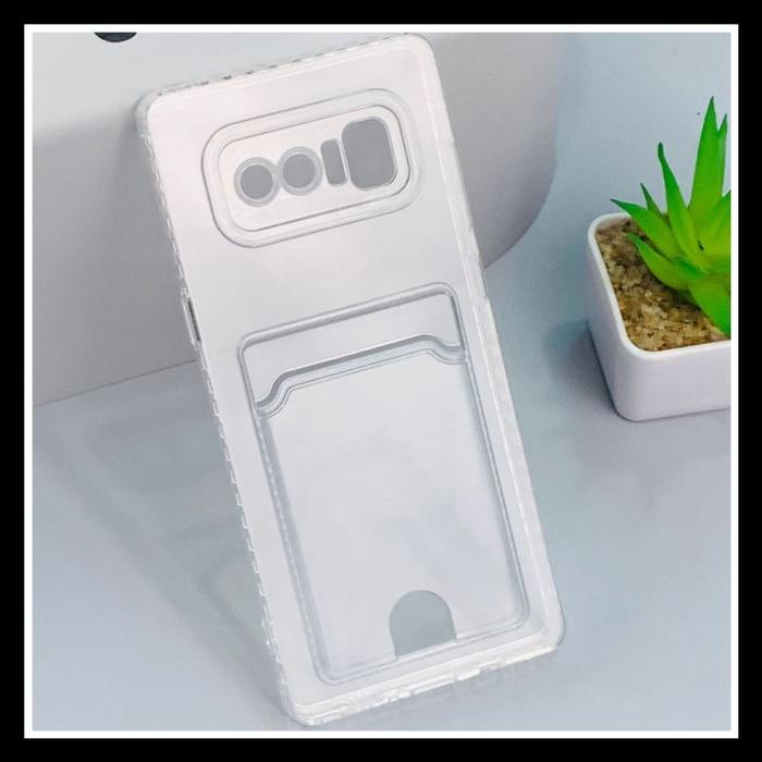 Gambar Samsung Galaxy Note 8 Neo Crystal Card Slot Original Soft Case Casing Silicone Cover Clear Transparan Tpu - CLEAR., SAMSUNG NOTE 8 dari Original Shop Nillkin undefined Tokopedia