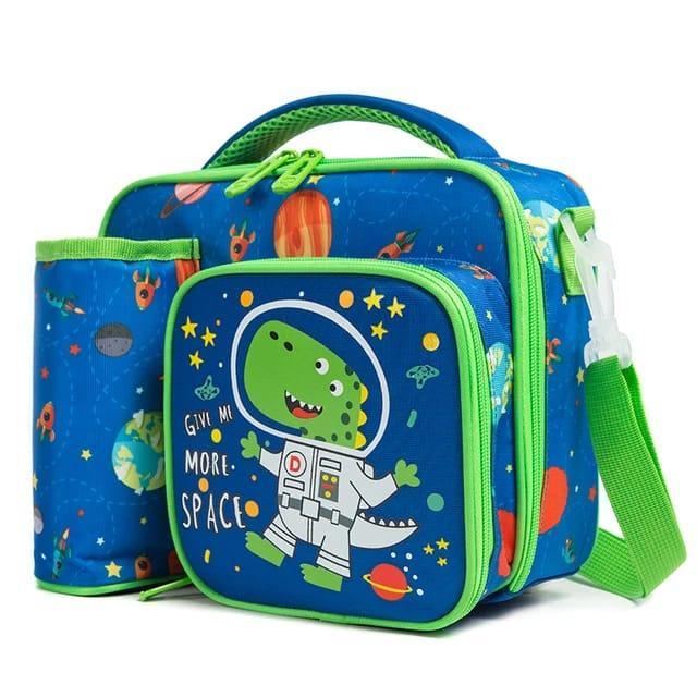 Gambar LUNCH BAG PREMIUM DENGAN TEMPAT TAMBAHAN SLOT BOTOL MINUM - BDIRI DINO dari Plaza Nengah Prasetyo73 undefined Tokopedia