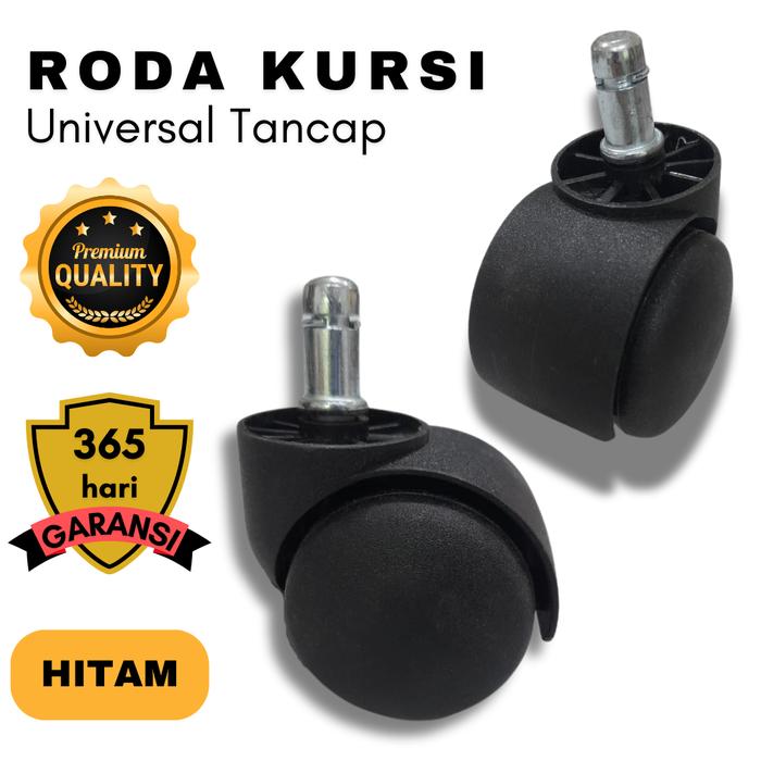 Gambar Roda kursi kantor - Hitam dari Kaystuff21 undefined Tokopedia