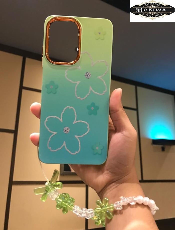 Gambar HS-090/CASE TIFY PREMIUM MACARON GOLD FLOWER + TALI STRAP MUTIARA IPHONE 13/13 PRO/13 PRO MAX/15/15 PRO/15 PLUS/15 PRO MAX - Iphone 13, 1 dari HOKIWA STORE undefined Tokopedia