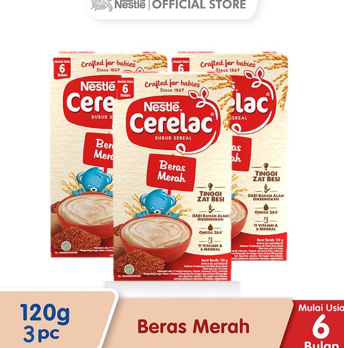 Gambar Dijamin Berkualitas  Nestle Cerelac Bubur Bayi Instant Usia 6-24 Bulan dari tirtayasaofficialshop undefined Tokopedia