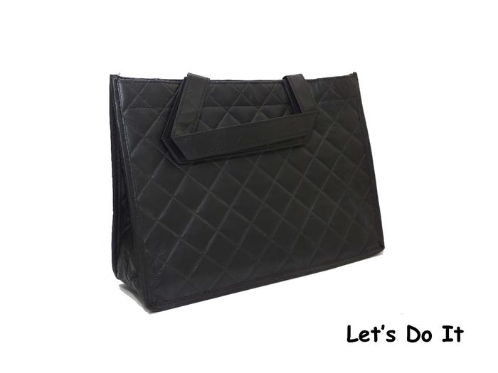 Gambar Shoping Bag Tas Belanja Trendy Daiichi Let's Do It - Black dari daiichi files store Kota Administrasi Jakarta Selatan Tokopedia