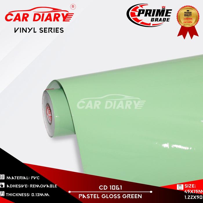 Gambar Skotlet motor warna pastel glosy 1meter x 45cm - GREEN dari Sticker.online_NEW undefined Tokopedia