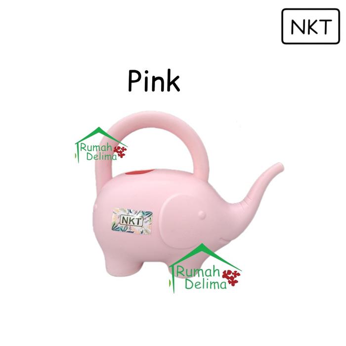 Gambar Siraman Tanaman Model Gajah 1,3 Liter - Merah Muda dari RUMAH DELIMA undefined Tokopedia