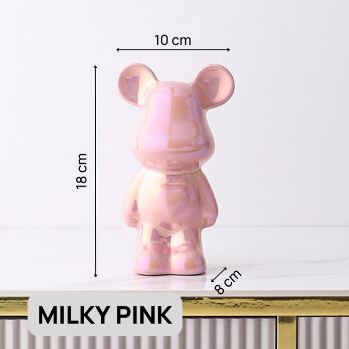 Gambar Hampers Pajangan Casa + Gift Card / Souvenir Gift Home Decor / Gift Set Toy Figure / Birthday Gift / Hampers Gift Set / Pajangan Rumah Mewah - Milky Pink dari Kini Kolektiv undefined Tokopedia