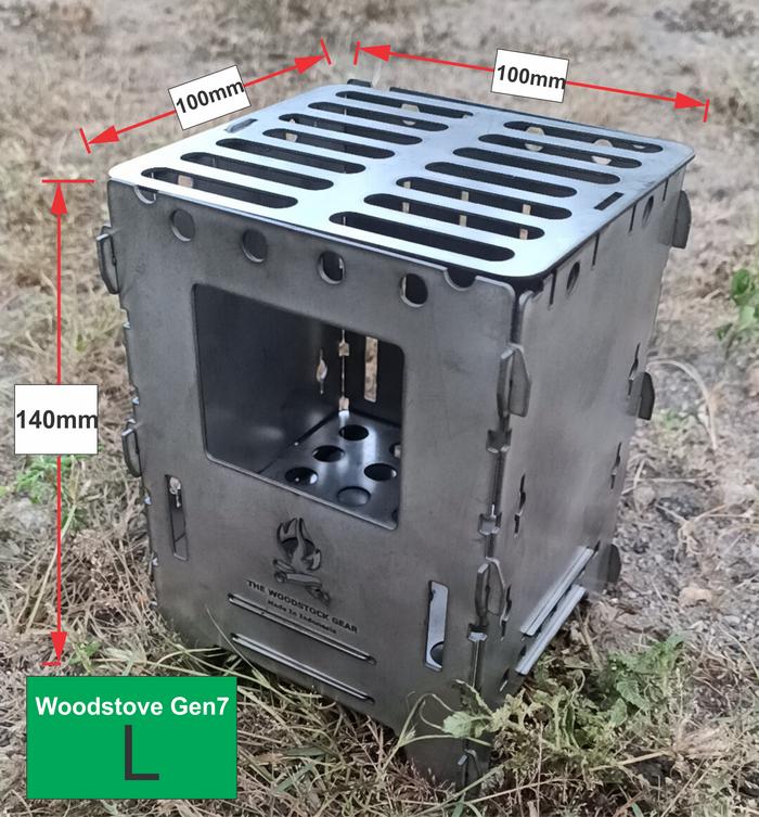Gambar Woodstove Gen 7 /Kompor kayu /Bushcraft /camping /hiking - Ukuran L dari The Woodstock Gear undefined Tokopedia