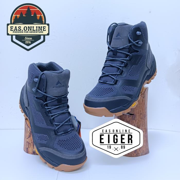 Gambar Sepatu Eiger 8426 Vipera Mid Cut Hiking shoes - Grey, 38 dari EAS ONLINE undefined Tokopedia