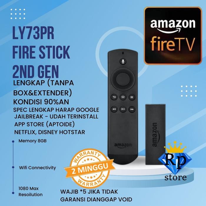 Gambar Amazon Fire TV Cube/Stick/Box 1st/2nd/3rd/4th/5th Gen 4K Ultra HD/Lite - LY73PR VarianB dari RP Store Tokopedia undefined Tokopedia