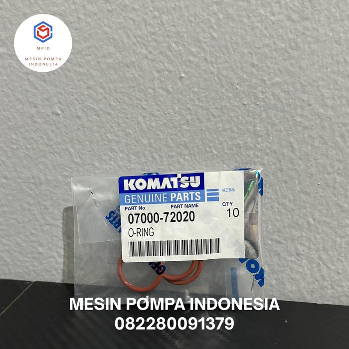 Jual 07000-72020 O-RING KOMATSU GENUINE - Jakarta Barat - Mesin Pompa ...