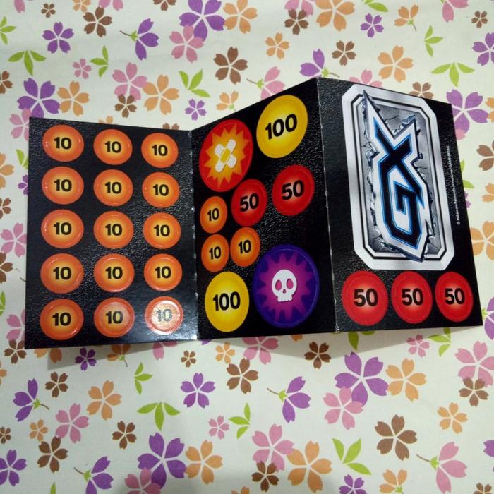 Gambar token kerusakan tanda gx tanda racun luka bakar pokemon tcg indonesia - tipe B dari cardshopers undefined 3 Tokopedia