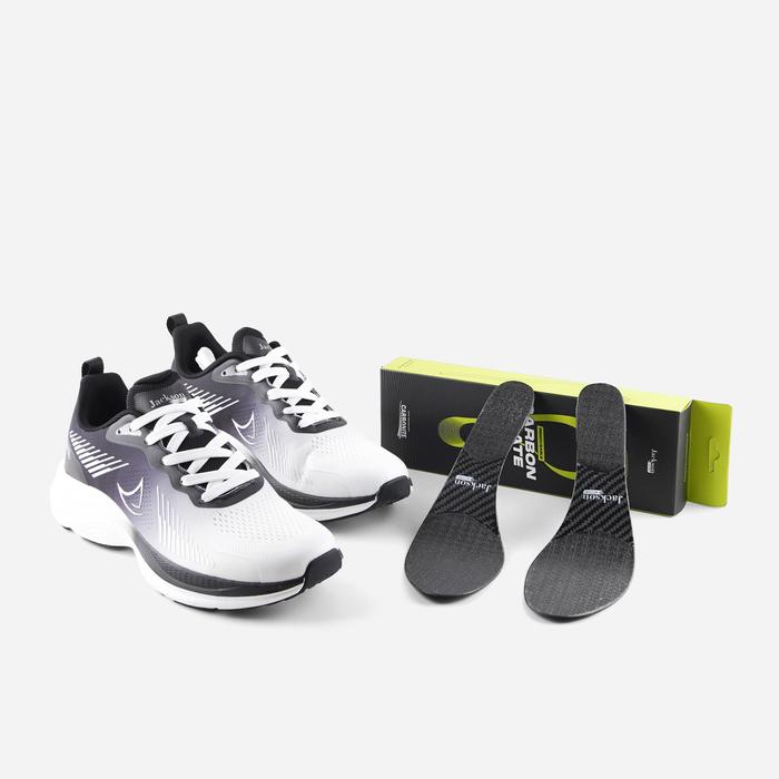 Gambar Jackson Active Sepatu Lari Nimbus Black + Carbon Plate - 40 dari Jackson Shoes_NEW undefined Tokopedia