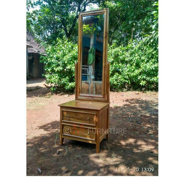 Gambar Meja rias kayu jati / meja rias jati meubel jepara furniture jepara - M dari Gunadharmastore undefined Tokopedia