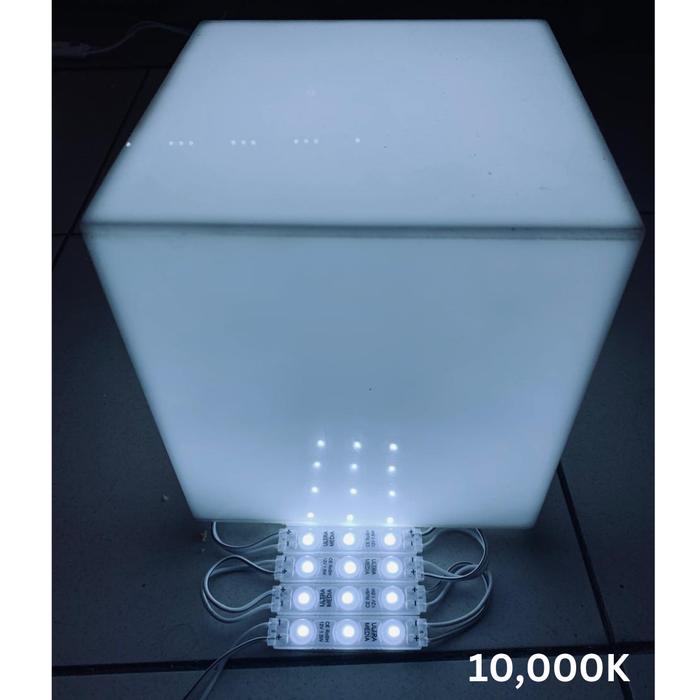 Gambar Lampu LED Modul SAMSUNG 3 Mata 2835 1.5 Watt DC 12 volt Module - 10000K dari Mube Store undefined Tokopedia
