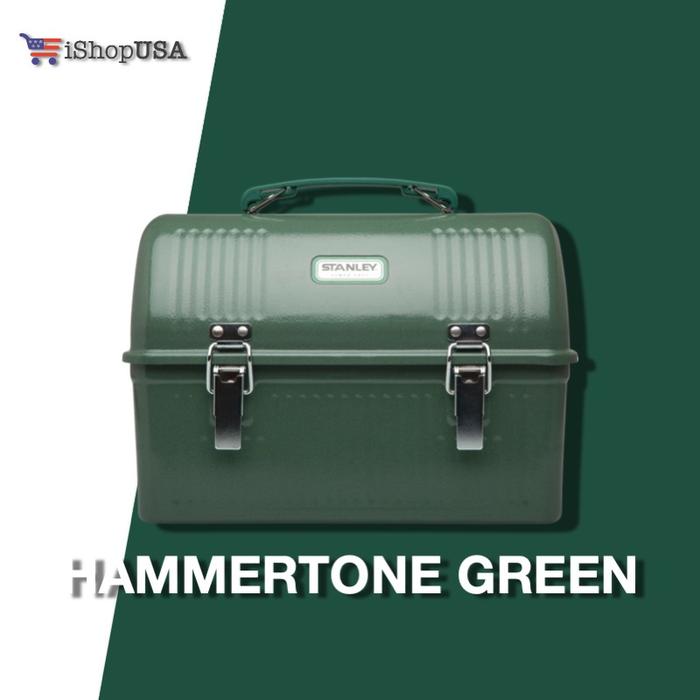 Gambar Stanley | Classic Vintage Lunch Box 10qt - HammertoneGreen dari Real iShopUSA undefined Tokopedia