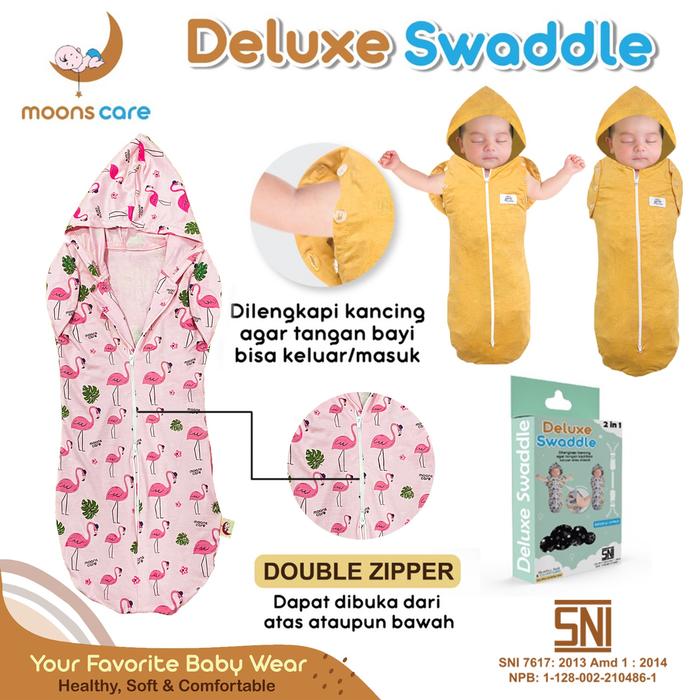 Gambar DITA Bedong Instan - Bedong Tangan Bayi - Flamingo dari Aurel Babyshop undefined Tokopedia