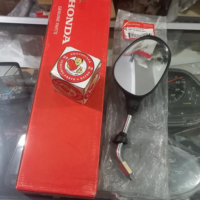 Gambar KACA SPION SET KANAN KIRI HONDA KARISMA KHARISMA 125 D X ORIGINAL ORI ASLI AHM 88110-KPH-880 - KANAN dari DAILYASTREA undefined 5 Tokopedia