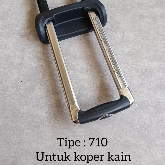 Gambar troly koper, troly hardcase, troly pakaian, gagang koper, sparepart koper - TROLI KAIN 28IN dari Mel-comel undefined Tokopedia