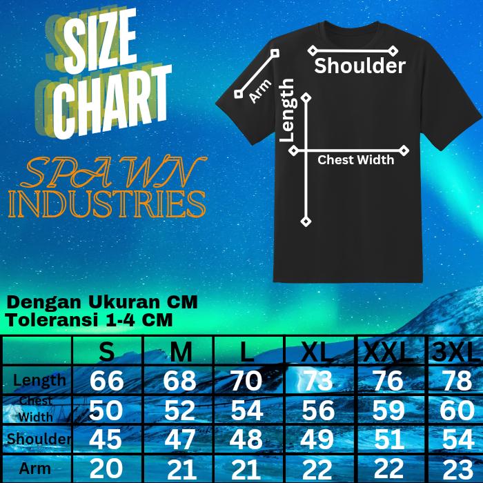 Jual Spawn Industries T-Shirt PHILADELPHIA Kaos Fashion Casual