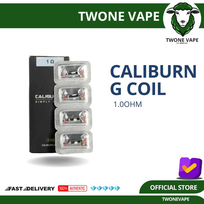 Gambar Coil Caliburn G | Caliburn G Coils 100% Authentic - 1.0 Ohm dari Twoneofficial undefined Tokopedia