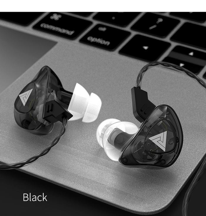 Gambar QKZ AK5 Sport Running HiFi Earphone with MIC - BLACK dari Eagle.IndoSBY undefined Tokopedia