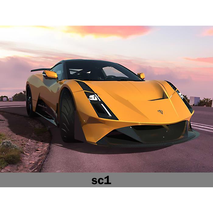 Gambar poster gambar mobil sport 19cmx28cm / lukisan dekorasi dinding 1-18 - sc1 dari dekorasiding2 undefined Tokopedia