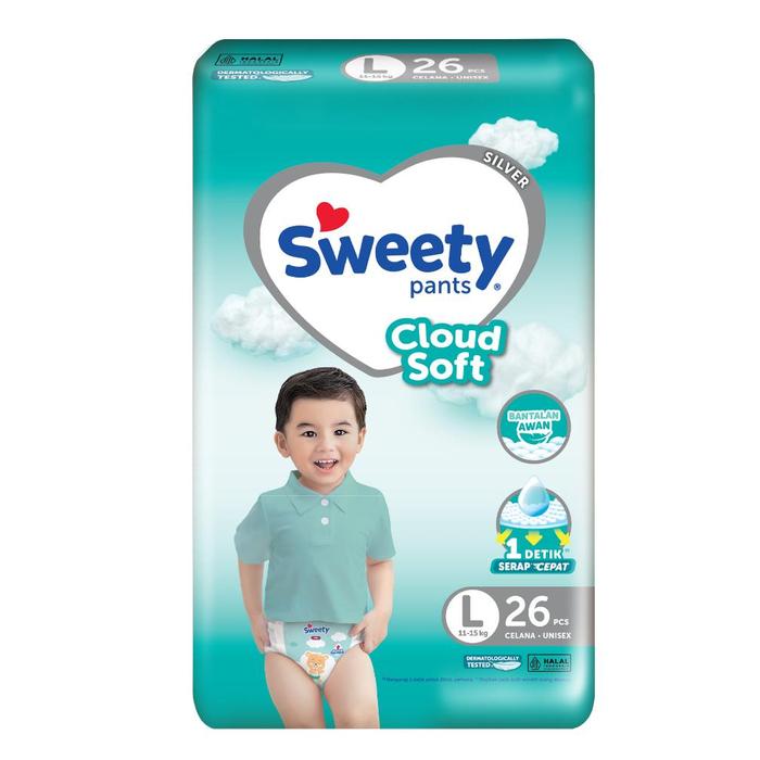 Gambar Sweety Pants S36 M28 L26 Xl24 Xxl22 Cloud Soft Cushion S 36 M 28 L 26 - SILVERXXL22 dari elysukaesih undefined 5 Tokopedia