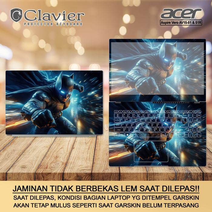 Gambar Cover Garskin Laptop Acer Aspire Vero AV15-51-547X 51R-59GN Transparan - FULLBODY dari Clavier Care undefined Tokopedia