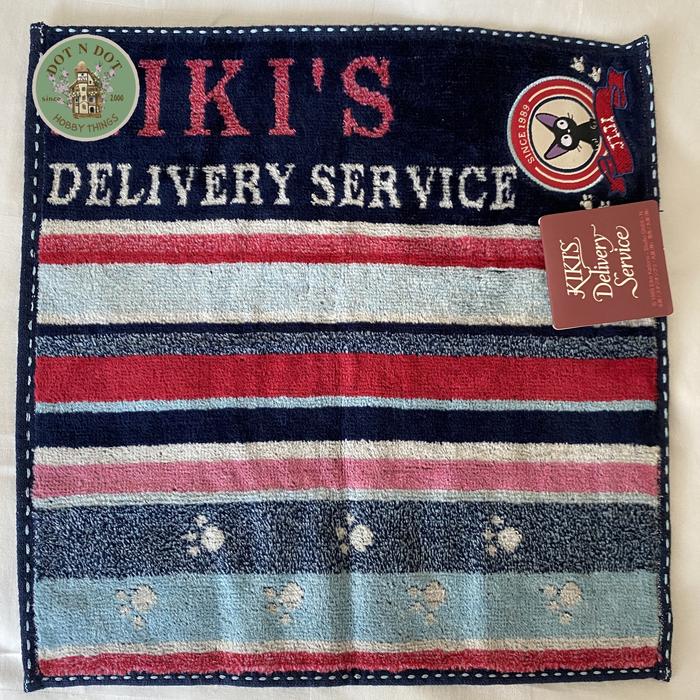 Gambar Handuk wajah face towel ghibli japan original kiki delivery service totoro spirited away - Kiki A dari Dot n Dot undefined Tokopedia