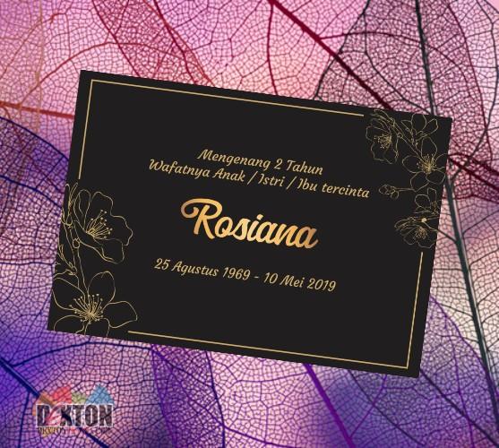 Gambar Stiker Tahlilan Pengajian Tasyakuran Syukuran Mengenang Wafatnya - bl dari DextonPRINT undefined Tokopedia