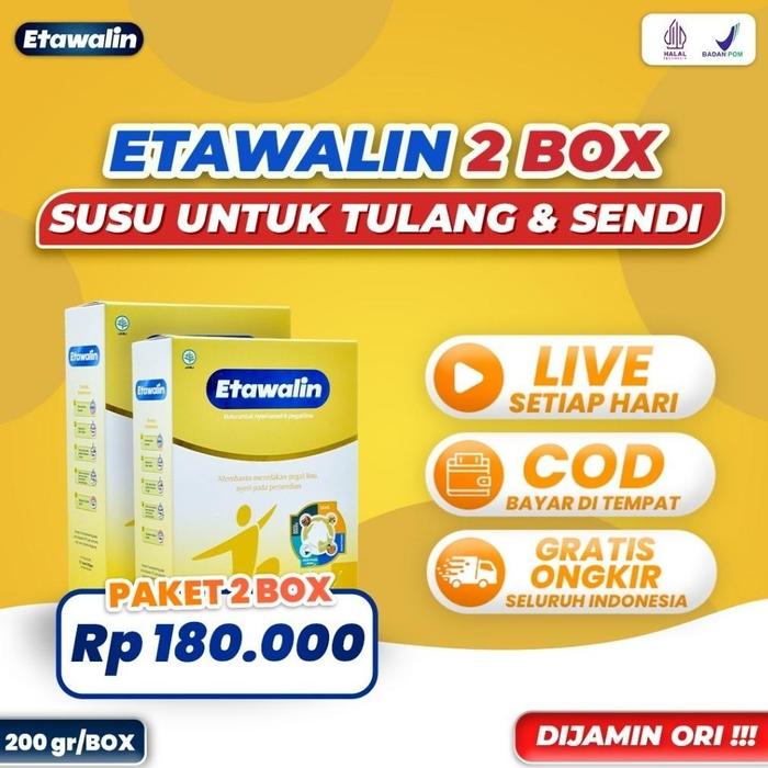 Gambar Terbaru Etawalin Original 2 Box – Susu Kambing Etawa Untuk Kesehatan dari tomsond undefined Tokopedia