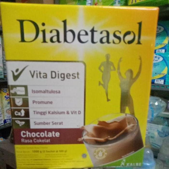Gambar Terbaru Diabetasol 950gr vanila dan coklat[free wafer, tidak berlaku - Coklat, 950 dari tomsond undefined Tokopedia