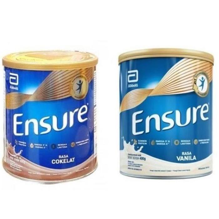 Gambar Terbaru ENSURE coklat vanila 400GR SUSU DEWASA ( exp date 2025 ke - Vanila, 400g dari tomsond undefined Tokopedia