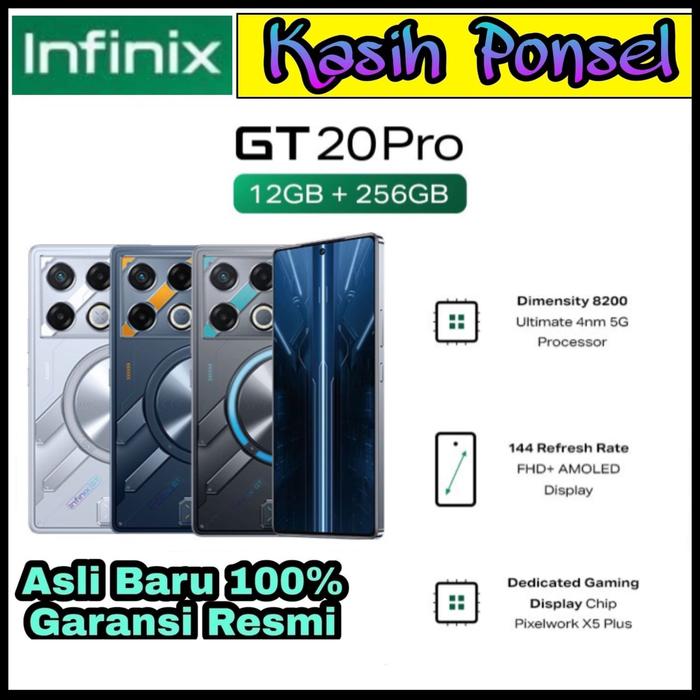 Gambar Infinix GT 20 Pro 5G Ram 12/256 Gb Garansi Resmi 1 Tahun - Mecha Orange dari Kasih Ponsel Shop undefined Tokopedia