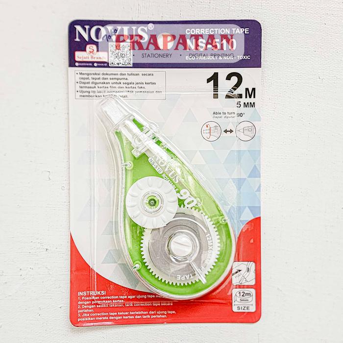 Gambar Novus Correction Tape NS - NS-510 dari Toko Prapatan_NEW undefined Tokopedia