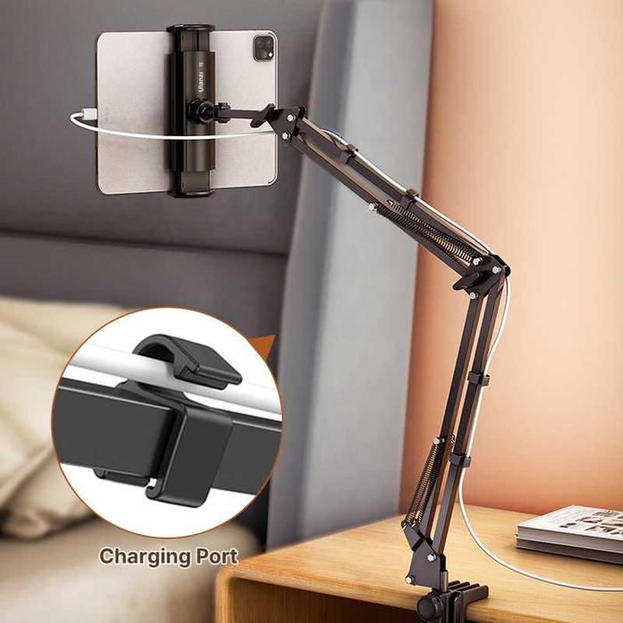 Gambar Lazypod Stand HP Smartphone Ranjang Meja Phone Holder Jepit 6-7 Inch - Model B dari ODY-STORE undefined Tokopedia