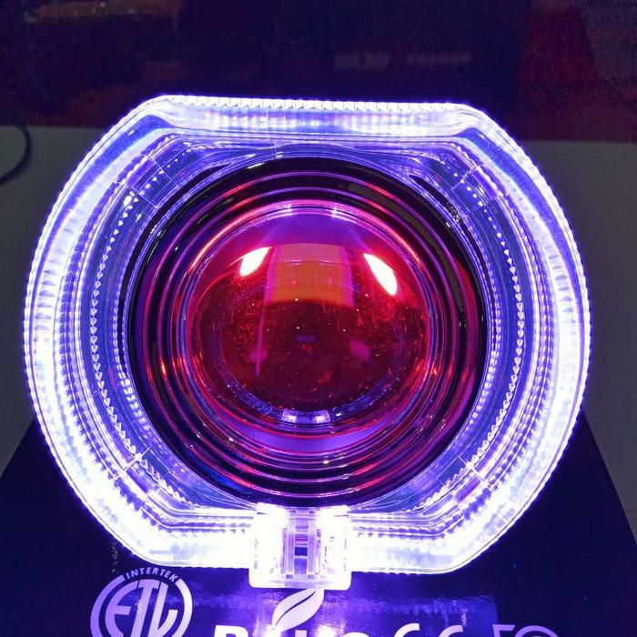 Gambar LAMPU DEPAN PROJIE BILED X-CASE 4,5INCH CUT OFF JAUH DEKAT 30WATT LAMPU PUTIH KUNING WATERPROOF - UNGU MERAH D191, PUTIH-PUTIH dari ANEKA VARIASI MOTOR undefined Tokopedia