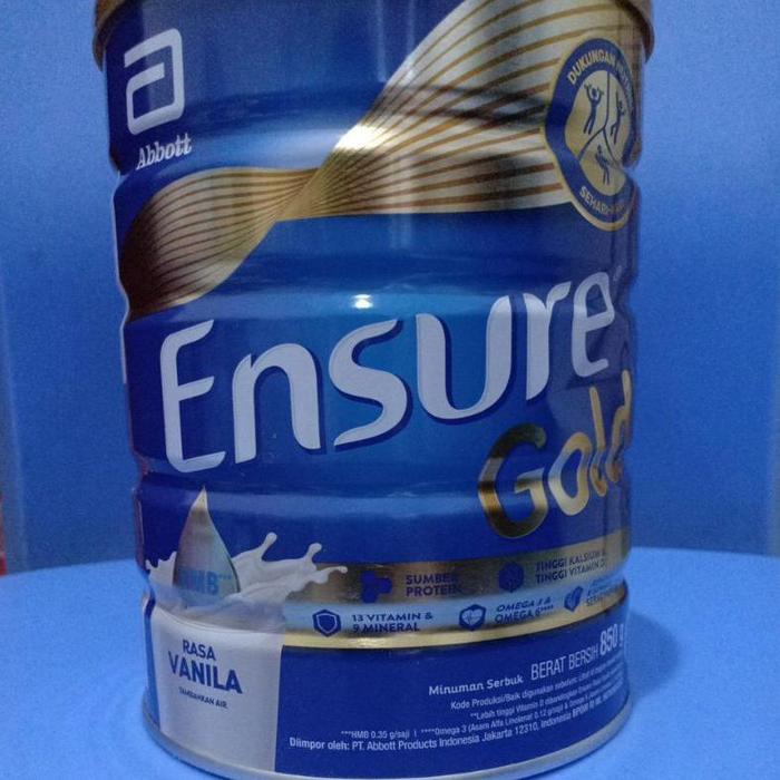 Gambar Terbaru Ensure Gold 850g - Vanila Okt 2025 dari tomsond undefined Tokopedia