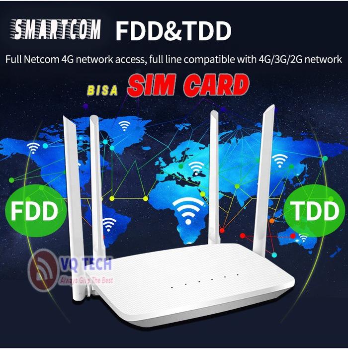 Gambar Modem Wifi Wireless Router Sim Card 4G LTE Smartcom XM286 300Mbps - XM286 dari Kisjaf Technology undefined Tokopedia