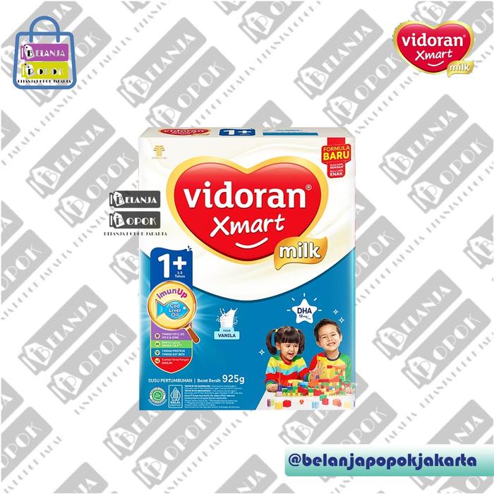 Gambar VIDORAN XMART 1+ VANILLA 925 G SUSU FORMULA PERTUMBUHAN ANAK 1-3 TAHUN dari BelanjaPopokJakarta undefined Tokopedia