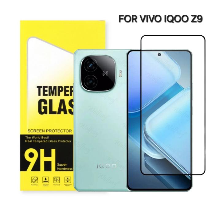Gambar Tempered Glas Vivo IQOO Z9/Z9X Full Cover - Z9 dari Droidcaseid undefined Tokopedia