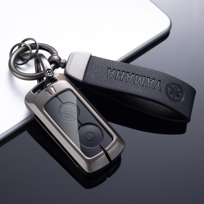 Gambar Gantungan Kunci Remot Motor YAMAHA FAZZIO 125 GRAND FILANO 2023 - 2024 NMAX AEROX - Hitam dari PEICHI undefined Tokopedia