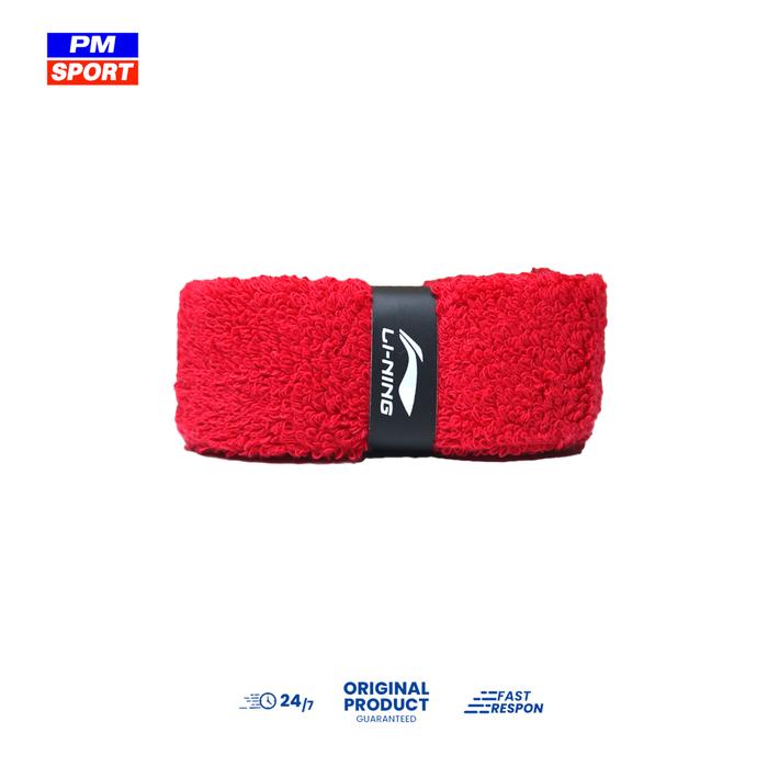 Gambar Grip Handuk Tebal Raket Badminton LiNing GC001 - Merah dari PM SPORT STORE undefined Tokopedia