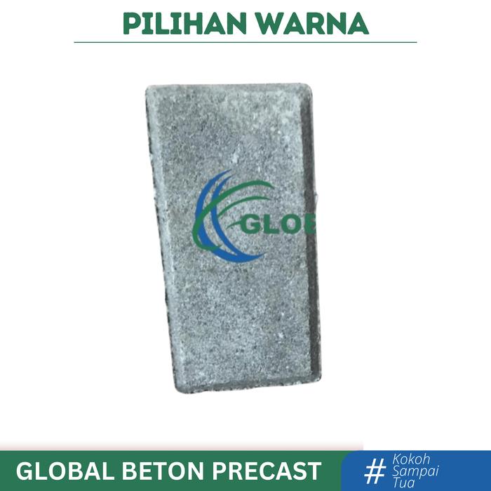 Gambar Paving Block 6cm, Conblock , mutu, Batu Ampar Natural Merah, Press Mesin hidrolik Jalan, Trotoal, Taman - Natural, 6cm dari Global Beton Precast undefined Tokopedia
