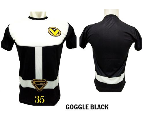 Gambar Baju Power Ranger Goggle Black Dewasa Kaos Full Printing 3D #FPS-35 - Anak - XS dari CreativeClothing undefined Tokopedia