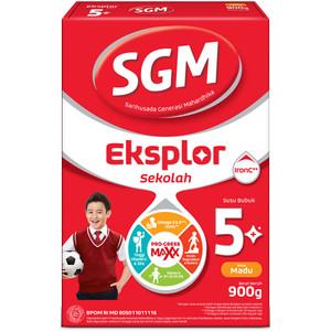 Gambar susu sgm explore 5+ madu dan cokelat 900 gram - MADU dari topokbabyshop1 undefined Tokopedia