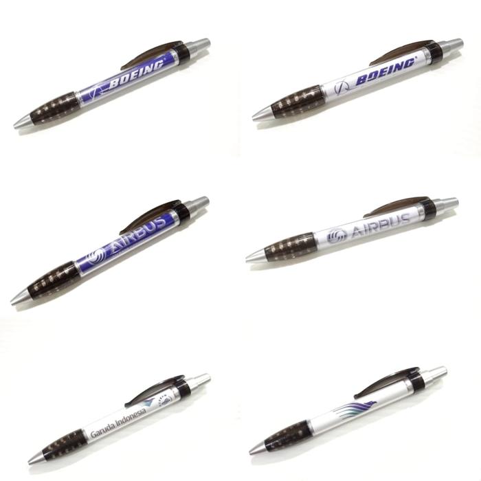 Gambar Pulpen / Pena Boeing & Airbus - Hitam, Garuda 2 dari Galeri Pesawat undefined Tokopedia