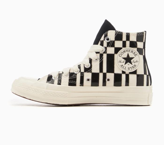 Jual Converse Chuck 70 70s Checkered Chequered Print Spin Hi Egret