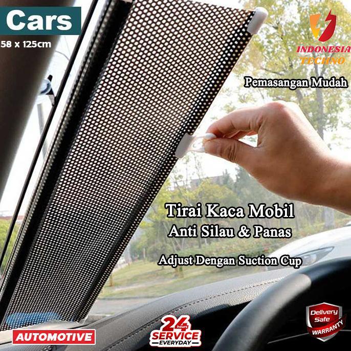 Gambar PENUTUP KACA DEPAN MOBIL PELINDUNG PANAS SUN SHIELD TIRAI PELINDUNG - 58 x 125cm dari JBMARKET99 undefined Tokopedia
