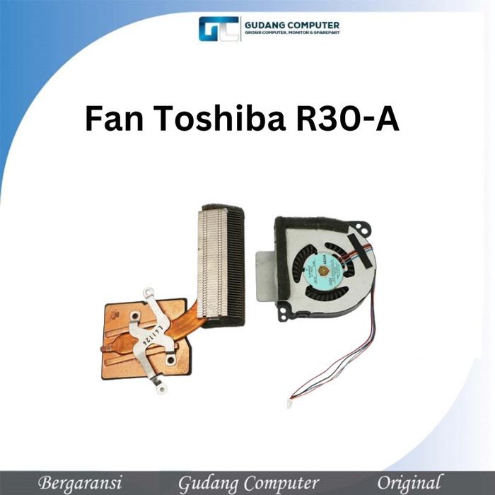 Gambar FAN HEATSINK LAPTOP TOSHIBA R30-A SEKEN/COPOTAN dari GudangSparepart68 undefined Tokopedia